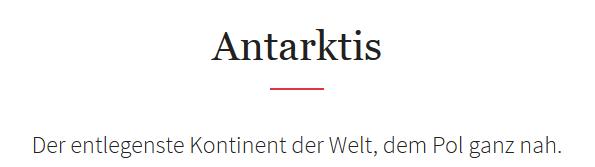 Antarktis