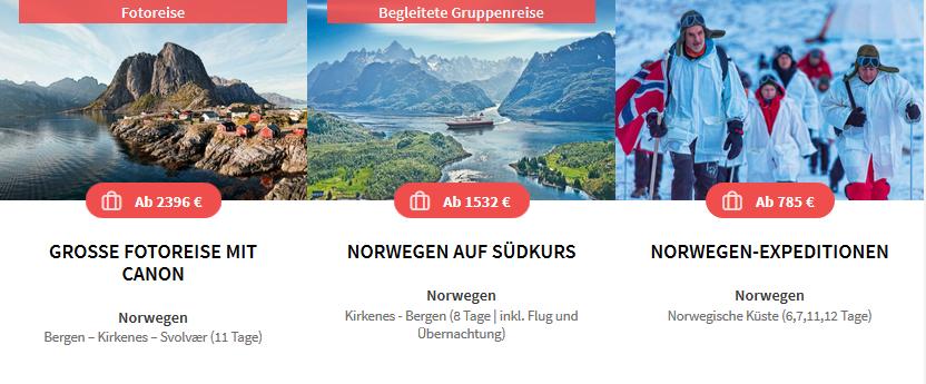 Hurtigruten Norwegen