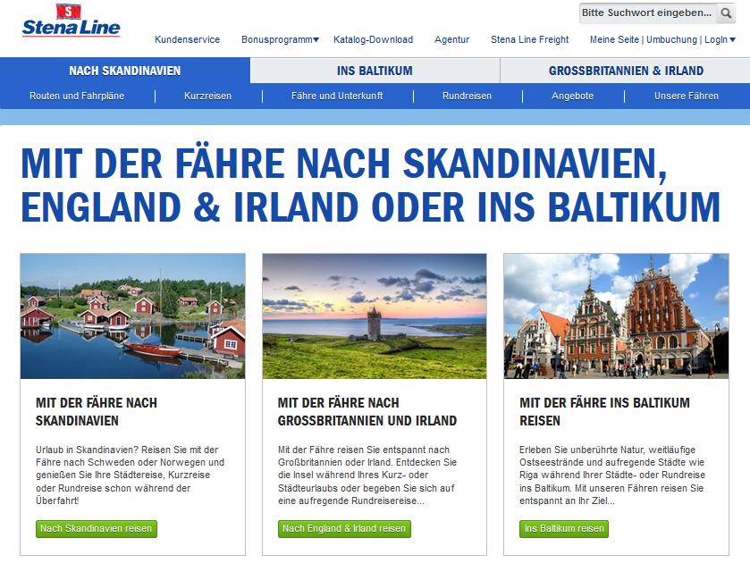 Stenaline Urlaub