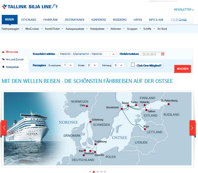 Tallink Silja Angebote